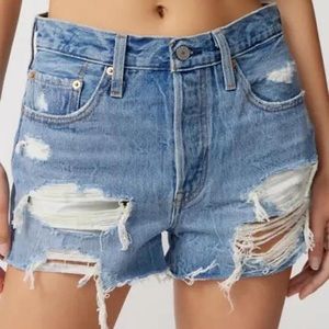 Levi’s® 501 Original Cutoff Slim Denim Short NWT SZ 26